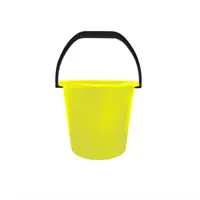 Ведро круглое Илан-Пласт 10 л полипропилен цвет желтый