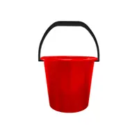 Ведро круглое Илан-Пласт 10 л полипропилен цвет красный