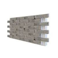 Термопанель Европа ППС 1165x620x100мм серый 0.61м² 1шт