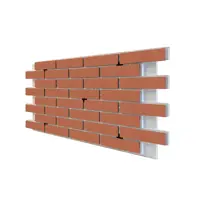 Термопанель фасадная Европа 1014040 1165x620x40мм красновато-коричневый 0.61м² 1шт