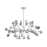 Люстра на штанге Балтийский светлячок Lp-10005 20 м² цвет серебристый