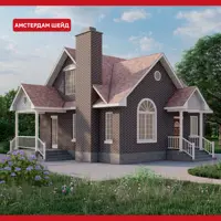 Плитка клинкерная Керамин Амстердам 0.54м² градиент от темно-коричневого до черного