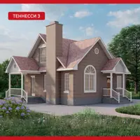 Плитка клинкерная Керамин Теннесси 0.54м² коричневый