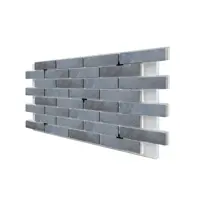 Термопанель Европа Орегон 1020x600x60мм 0.61м² цвет бежевый с оттенками коричневого