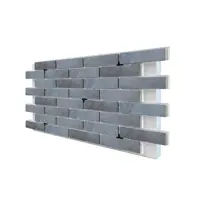 Термопанель Европа Орегон 1020x600x80мм 0.61м² цвет бежевый с оттенками коричневого