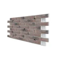 Термопанель Европа Орегон 1020x600x60мм 0.61м² цвет коричневый с темными вкраплениями