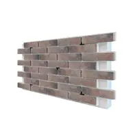 Термопанель Европа Орегон 1020x600x100мм 0.61м² цвет коричневый с темными вкраплениями