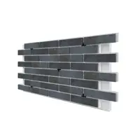 Термопанель Европа Иллинойс 1020x600x60мм 0.61м² цвет темно-серый