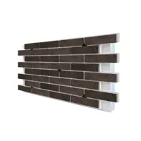 Термопанель Европа Иллинойс 1020x600x100мм 0.61м² цвет темно-коричневый (холодный)