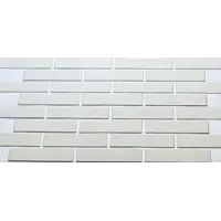 Гибкий камень Кирпе 1000x600x3мм 6м² цвет белый 10шт