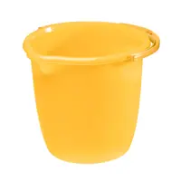 Ведро круглое Бытпласт 8 л полипропилен цвет желтый