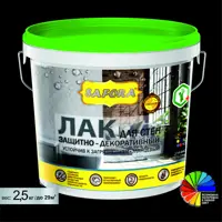 Лак для стен Safora L3 прозрачный глянцевый 2.5 л