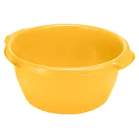 Таз круглый Бытпласт 14 л полипропилен цвет желтый 1 шт