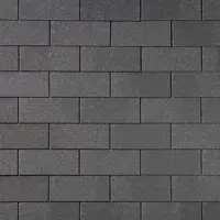 Гибкая черепица Quiet Tile Brick 3м² цвет серый