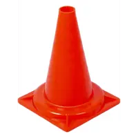 Конус дорожный сигнальный 320 мм Пфк Топаз супер мягкий оранжевый КС-1.1 без полос 10 шт.