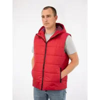Жилет рабочий утепленный Фабрика Зонт Сфера красный размер 46-48 рост 165-197 см