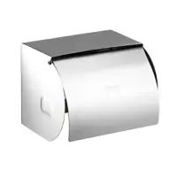 Закрытый диспенсер для туалетной бумаги POTATO настенный хромированный