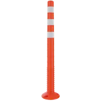 Столбик сигнальный упругий Пк Технология ССУ-1000 ГОСТ 32843-2014 с комплектом крепления