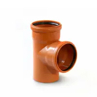 Тройник 87.5° для наружной канализации Pro Aqua Terra ⌀160x110мм