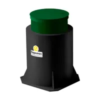 Септик Евролос Про 5+ 2000л черно-зеленый