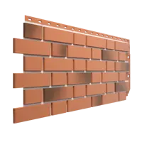 Фасадная панель Döcke Standard Флемиш 1225x495x190мм цвет красный жженый 10шт