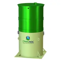 Септик Гринлос Аэро Лайт 2 Миди 1970л 560л/сутки зеленый