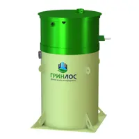 Септик Гринлос Аэро Лайт 3 Пр 1770л 840л/сутки зеленый