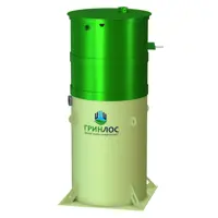 Септик Гринлос Аэро Лайт 4 ПР Миди 2270л 1120л/сутки зеленый