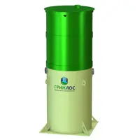 Септик Гринлос Аэро Лайт 4 Лонг 2070л 1120л/сутки зеленый