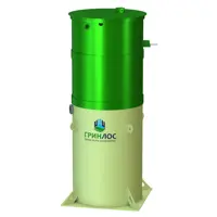 Септик Гринлос Аэро Лайт 4 ПР Лонг 2070л 1120л/сутки зеленый