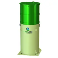 Септик Гринлос Аэро Лайт 5 Миди 2670л 1400л/сутки зеленый