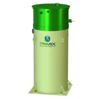 Септик Гринлос Аэро Лайт 6 ПР 2670л 2480л/сутки зеленый