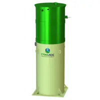 Септик Гринлос Аэро Лайт 6 ПР Лонг 2370л 2480л/сутки зеленый