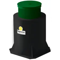 Септик Евролос БИО 5 2300л черный, зеленый