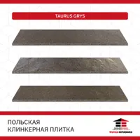 Плитка клинкерная PARADAZ Польша Taurus Grys 24.5x6.5x0.7