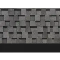 Ламинированная черепица Döcke Pie Dragon/Standard 2.38м² цвет серый