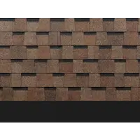 Ламинированная черепица Döcke Pie Dragon/Europa 2.38м² цвет светло-коричнивый