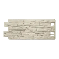 Фасадная панель Технониколь Оптима Камень 1000x420x18мм 4.2м² цвет слоновая кость 10шт