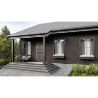 Фасадная панель Технониколь Оптима Камень 1000x420x18мм 4.2м² цвет темно-коричневый 10шт