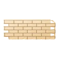 Фасадная панель Технониколь Оптима Кирпич 1000x420x18мм 4.2м² цвет песочный 10шт