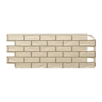 Фасадная панель Технониколь Оптима Кирпич 1000x420x18мм 4.2м² цвет слоновая кость 10шт