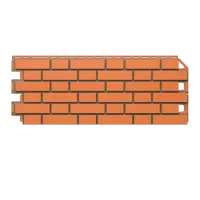 Фасадная панель Технониколь Оптима Клинкер 1000x420x18мм 4.2м² цвет красно-коричневый 10шт