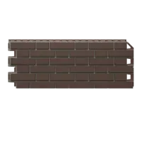Фасадная панель Технониколь Оптима Клинкер 1000x420x18мм 4.2м² цвет темно-коричневый 10шт