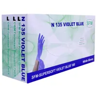 Перчатки нитриловые SFM Supersoft 631525, размер 8/M, 200 шт