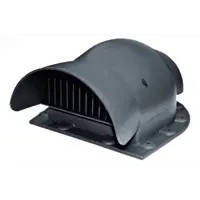 Вентиль кровельный Krovent KTV-Seam ⌀140мм черный