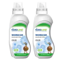 Гель для стирки Nordland Nordland Бальзам для цветного белья 750 мл 2 шт