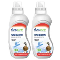Гель для стирки Nordland Nordland Бальзам для спортивной одежды 750 мл 2 шт