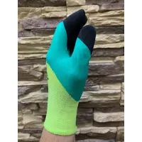 Перчатки нейлон латекс Masterpro 3513-nla2gb-200 10/xl цвет зеленый
