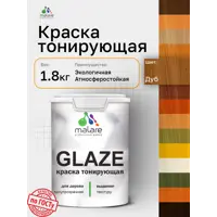 Пропитка тонирующая для дерева Malare Wood полуматовая без запаха цвет дуб 1.8 кг