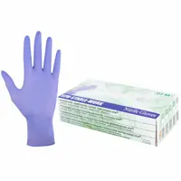 Перчатки нитрил Sfm 631379 размер M цвет фиолетовый 50 пар